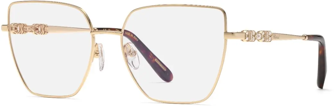 Chopard VCHL86S Oro rose' lucido 56/17/145 WOMAN Brilmonturen