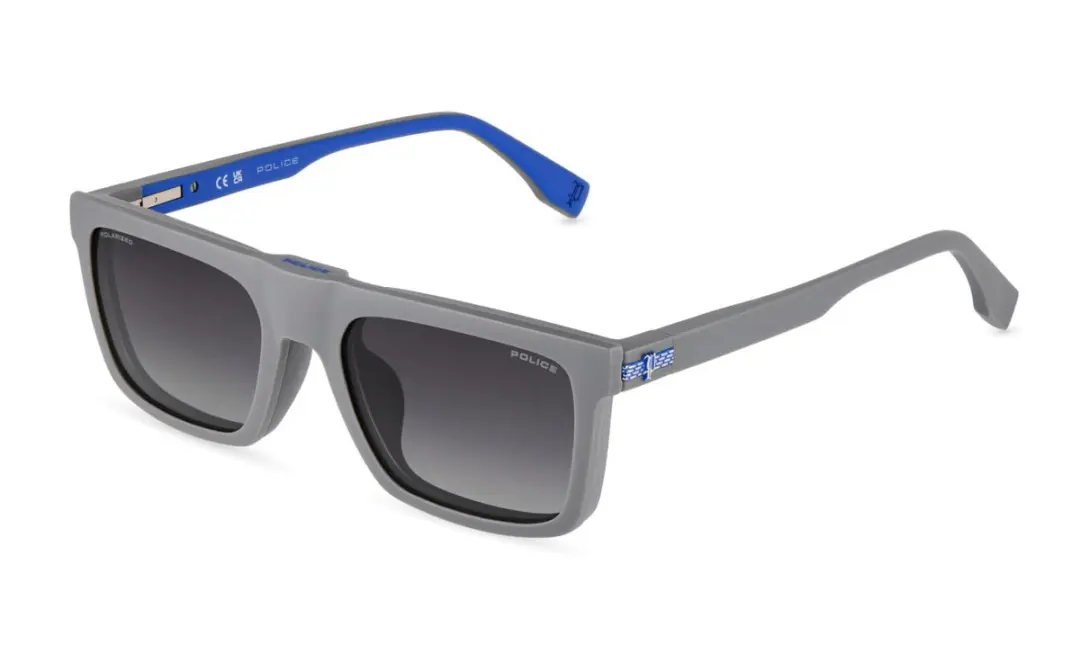 Police UK180 Grigio opaco 50/17/140 JUNIOR Brilmonturen