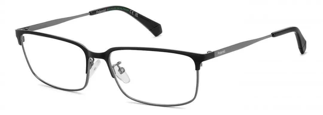 Polaroid PLD D583/G Matte black dark ruthenium 58/16/140 MAN Brilmonturen