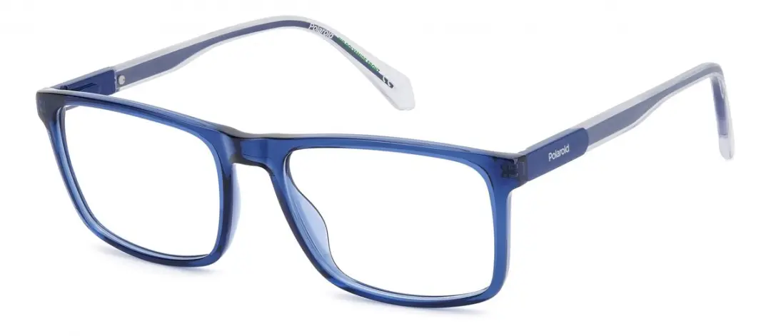 Polaroid PLD D636 Blue 55/18/132.9 MAN Brilmonturen