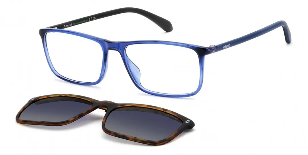 Polaroid PLD D639/C Blue 56/16/128.9 MAN Brilmonturen