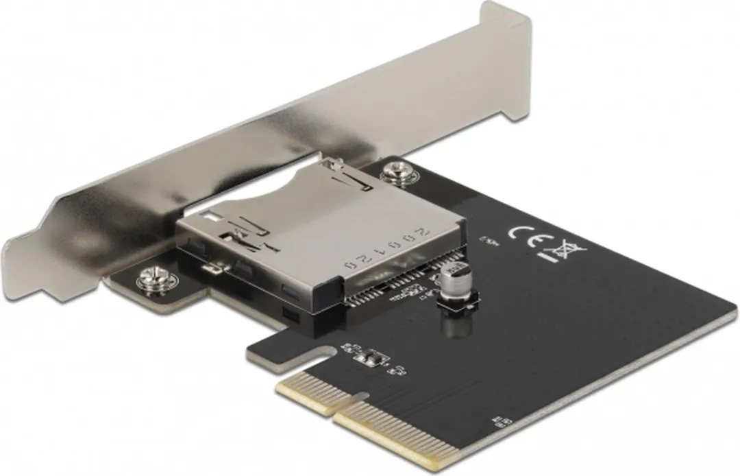 Delock PCI Express CFexpress Kaart 91755 - Groen/Grijs