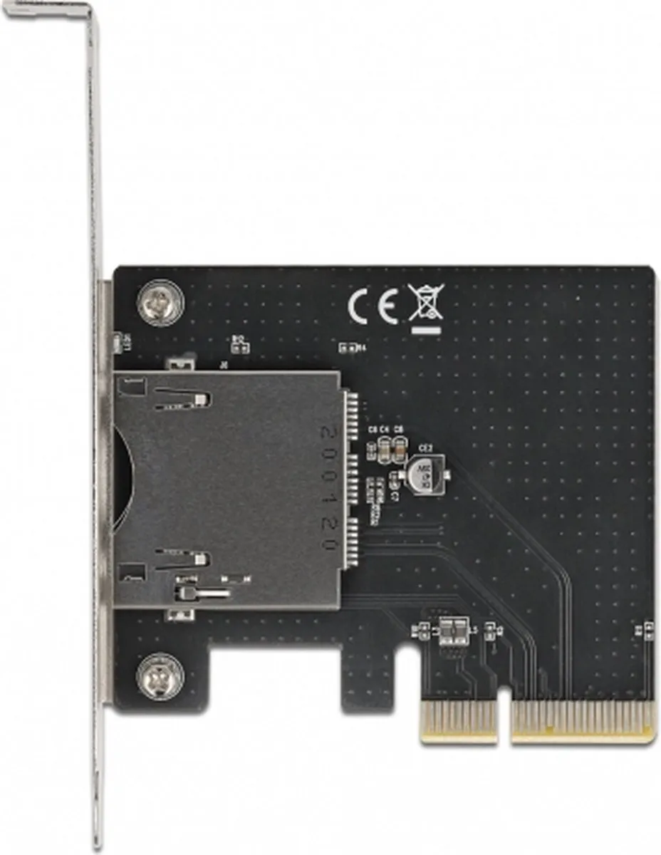 Delock PCI Express CFexpress Kaart 91755 - Groen/Grijs