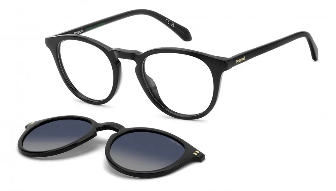 Polaroid PLD D638/C Black 49/21/129.8 MAN Brilmonturen