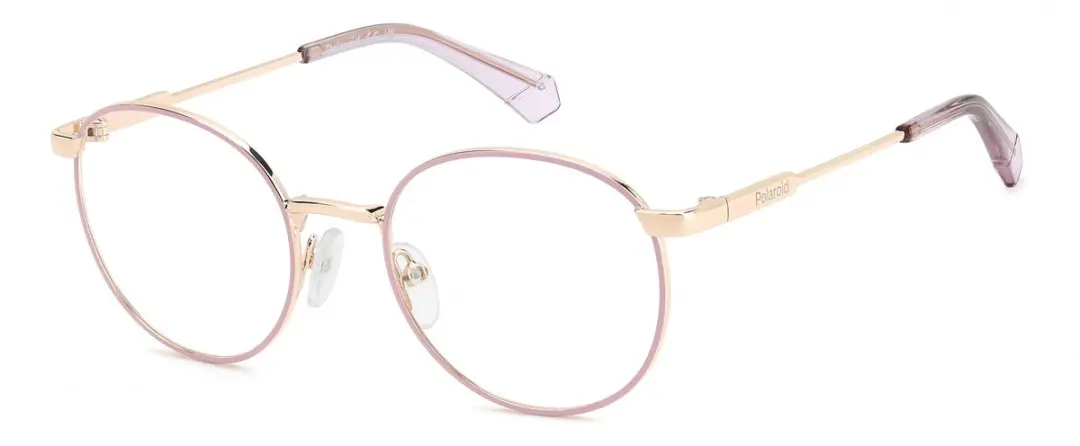 Polaroid Kinderen PLD D827 Gold copper 47/18/120 JUNIOR Brilmonturen