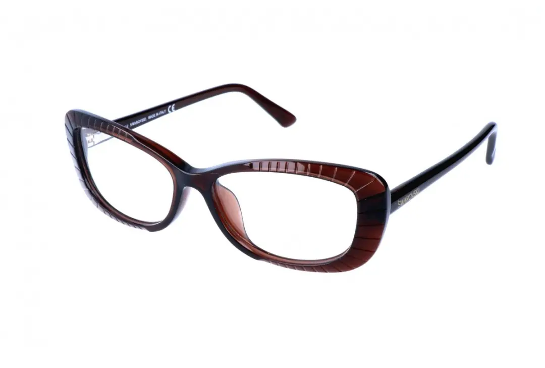 Swarovski SK4065 Shiny dark brown 54/15/140 WOMAN Brilmonturen