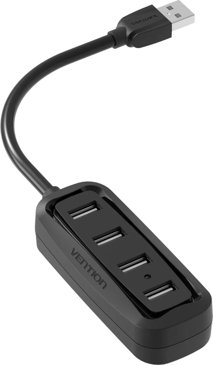 Vention VAS-J43-B015 USB 2.0 Hub 4 Poorten