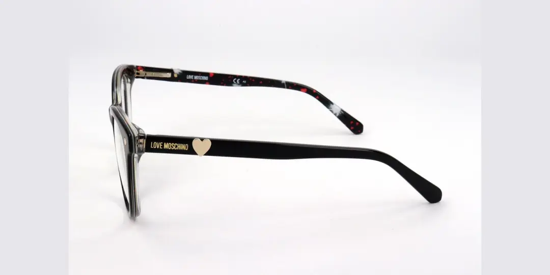 Love Moschino MOL592 7RM - Glasdiameter 51 - Zwart - afbeelding 4 van 4