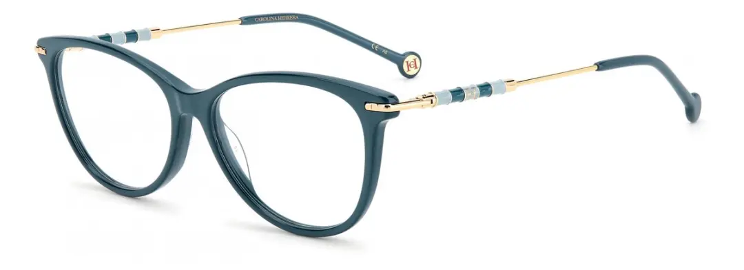 Carolina Herrera CH 0043 Teal 55/15/145 WOMAN Brilmonturen
