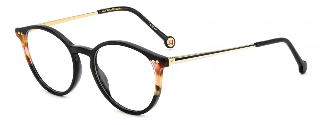 Carolina Herrera HER 0166 Black havana 51/18/145 WOMAN Brilmonturen