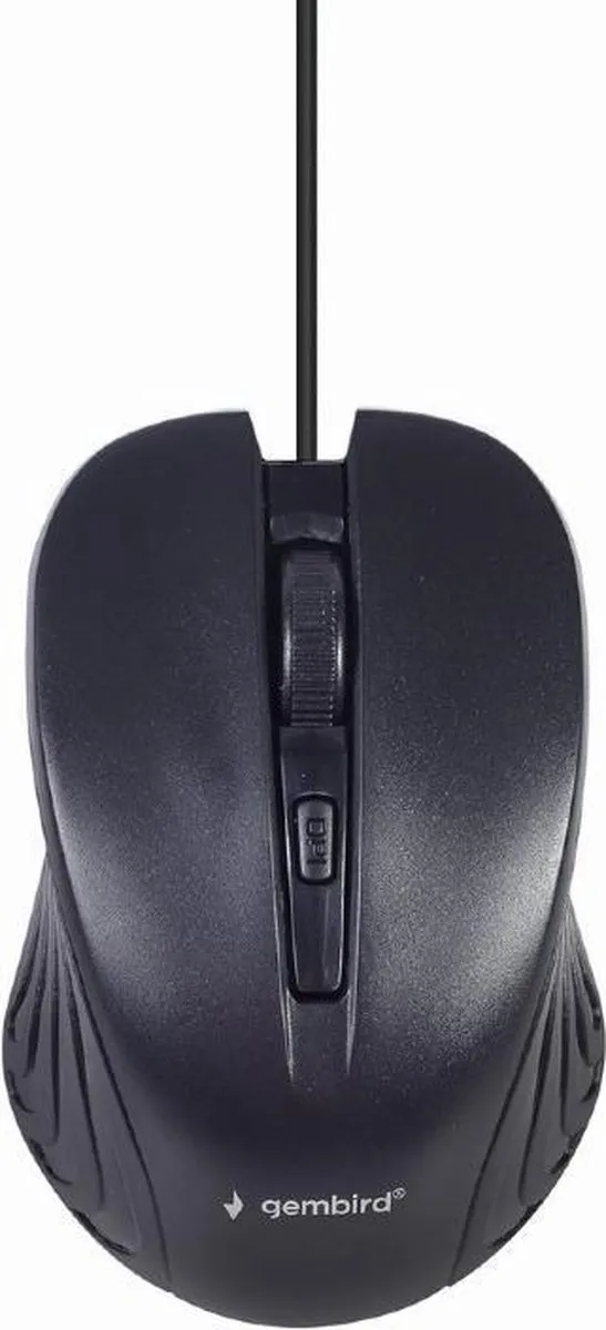 Gembird KBS-UM-04 Desktopset - Bedraad Toetsenbord & Muis - Zwart