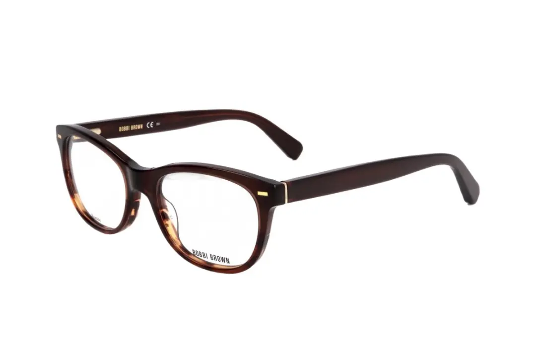 Bobbi Brown THE GABBY Brown horn burgundy 49/17/140 WOMAN Brilmonturen