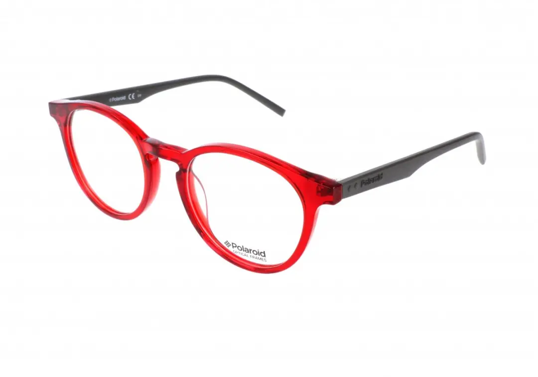 Polaroid PLD D304 Red grey 48/20/140 MAN Brilmonturen