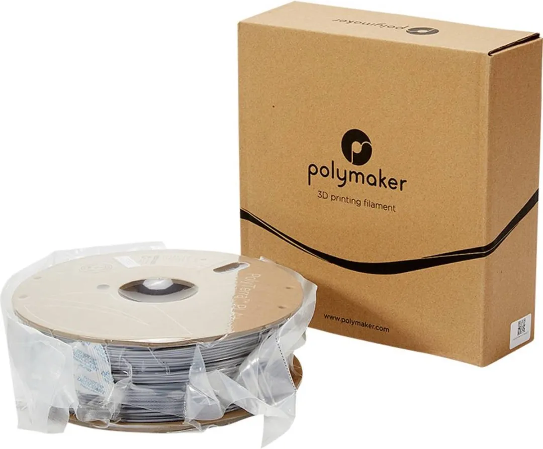 Polymaker PM70947 PLA+ Filament 1.75mm 1000g Grijs
