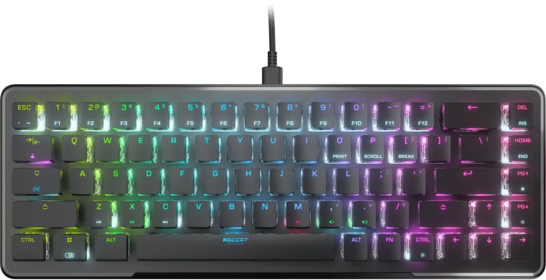 Roccat Vulcan II Mini ROCA20.BX.GAKE Bedraad Gaming Toetsenbord - US Layout - Zwart