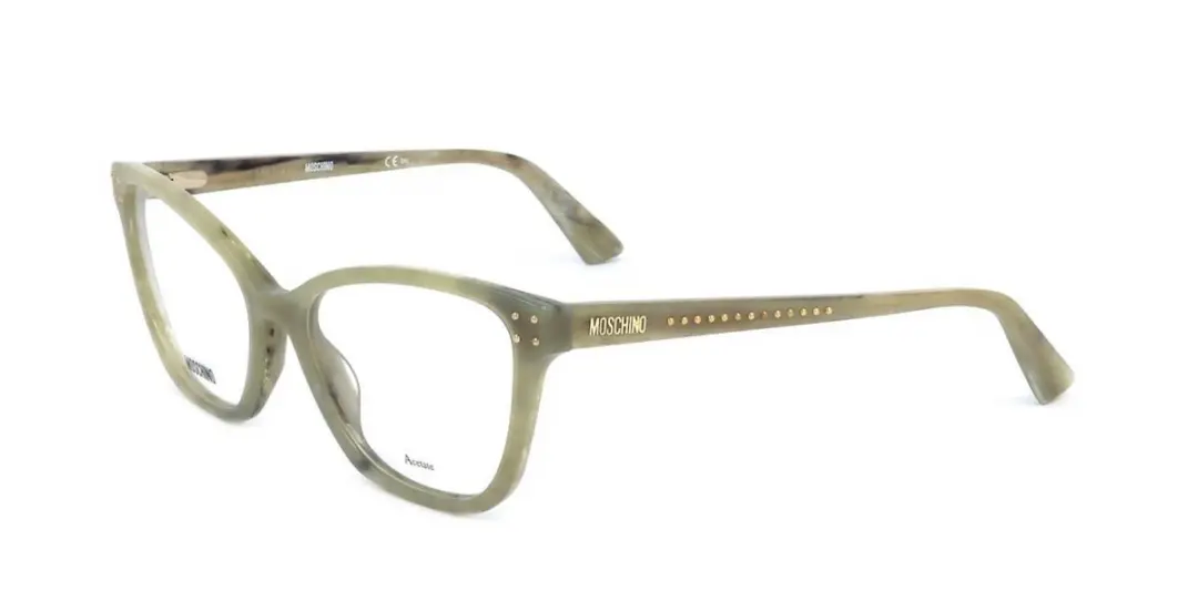 Moschino MOS595 Marble green 54/17/140 WOMAN Brilmonturen