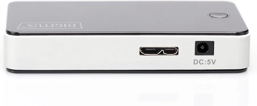 Digitus DA-70231 USB 3.2 Hub 4 Poorten - Zwart/Zilver