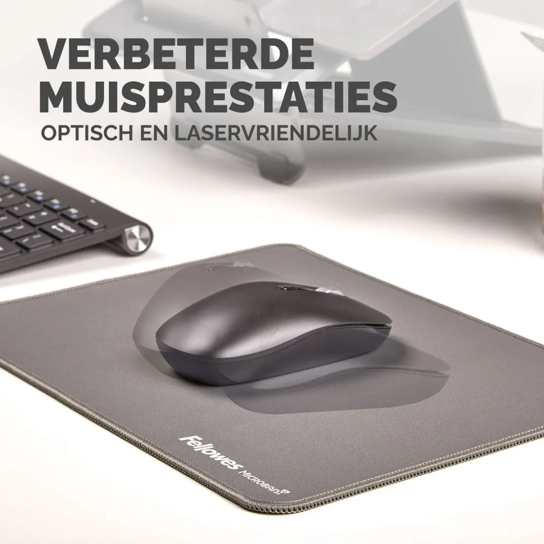 Fellowes Breyta Muismat XL - Grijs - 100139316