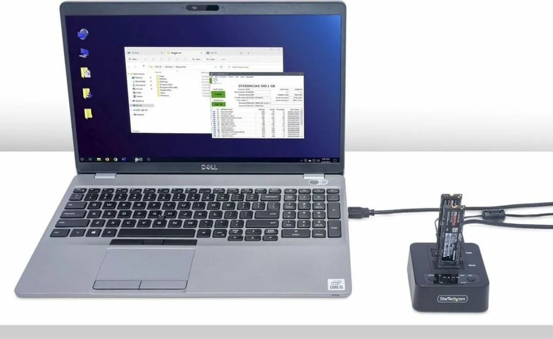 Startech M2-HDD-DUPLICATOR-N1 M.2 NVMe Duplicator - 90GBpm - Zwart - afbeelding 6 van 6