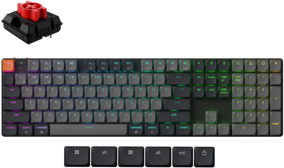 Keychron K5 QMK K5X-H1 Toetsenbord