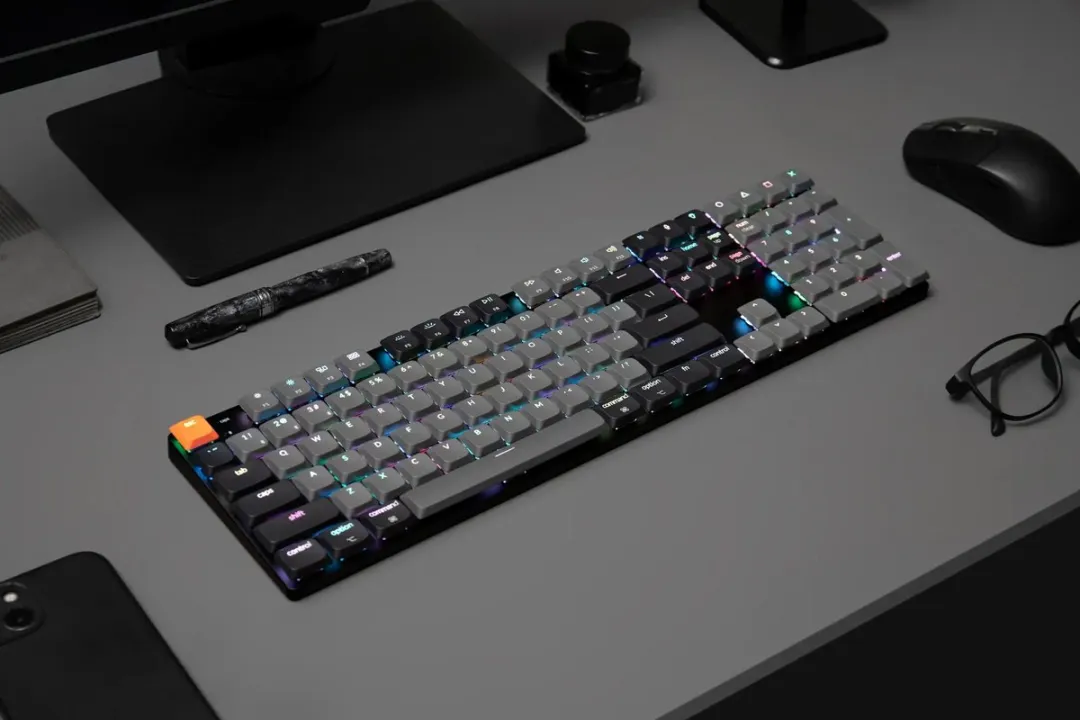 Keychron K5 QMK K5X-H1 Toetsenbord - Zwart