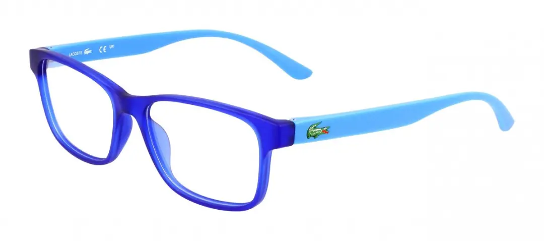 Lacoste L3804B N Mid blue matte 51/16/135 CHILD Brilmonturen