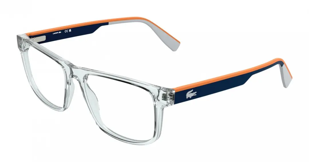 Lacoste L4011 Transparent light grey 56/17/150 MAN Brilmonturen
