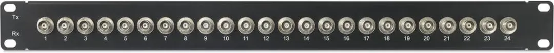 Renkforce RF-4541184 BNC-patchpaneel 24 Poorten - 19" 1HE