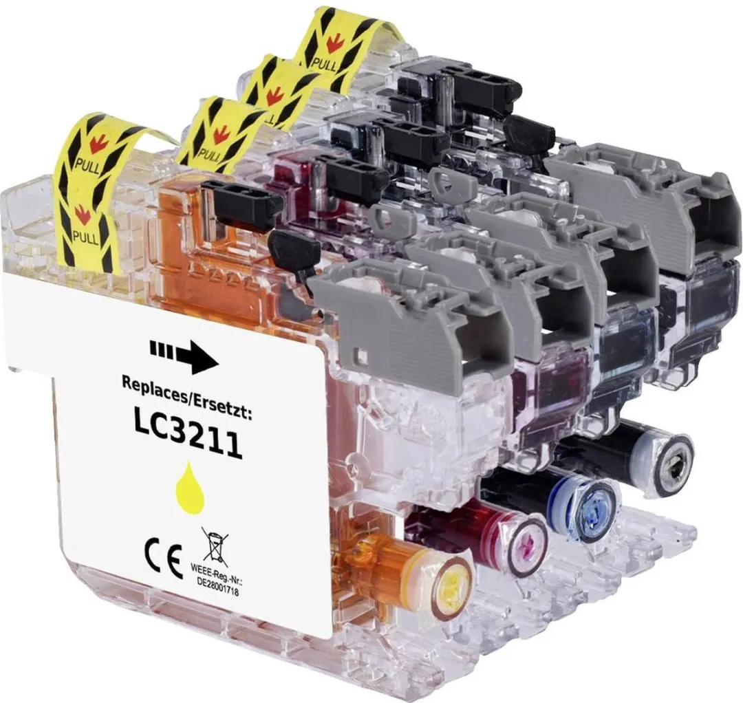Renkforce Inktcartridge RF-5718882 Compatibel - Zwart/Cyaan/Magenta