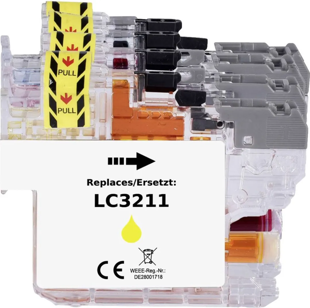 Renkforce Inktcartridge RF-5718882 Compatibel - Zwart/Cyaan/Magenta