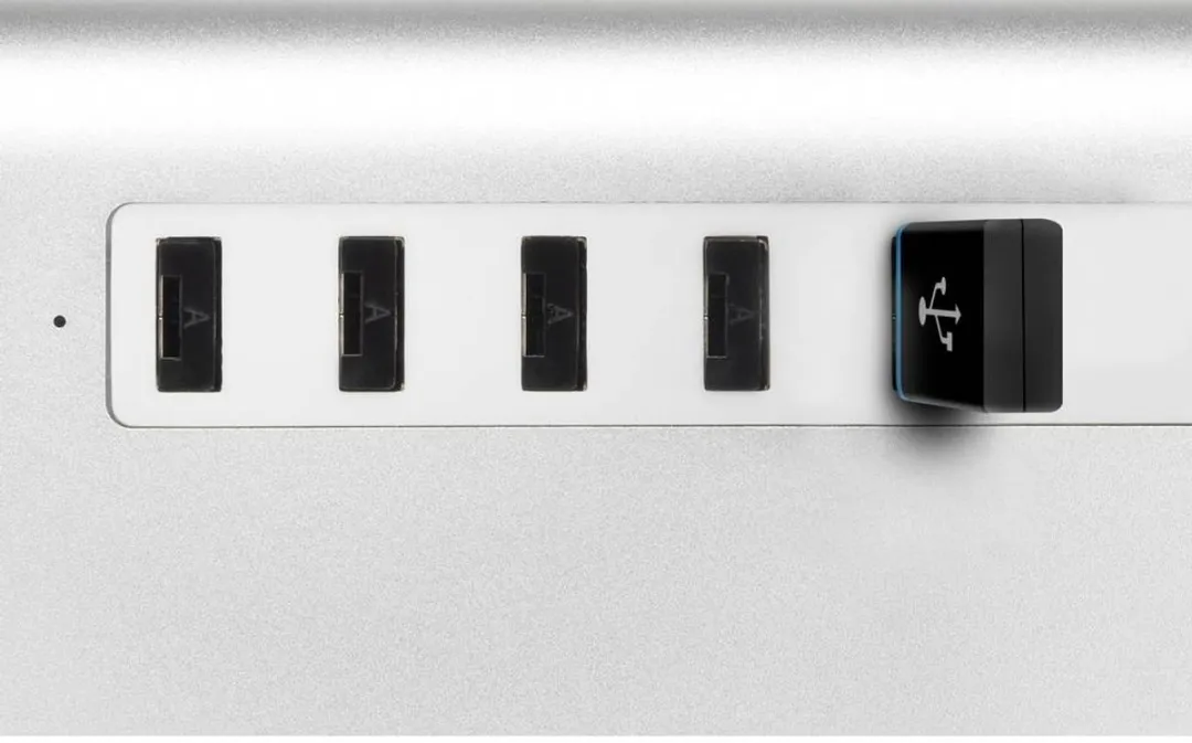 Renkforce rf-USBBlocker-02 USB-A Slotblokkers - 10 Stuks - Zilver