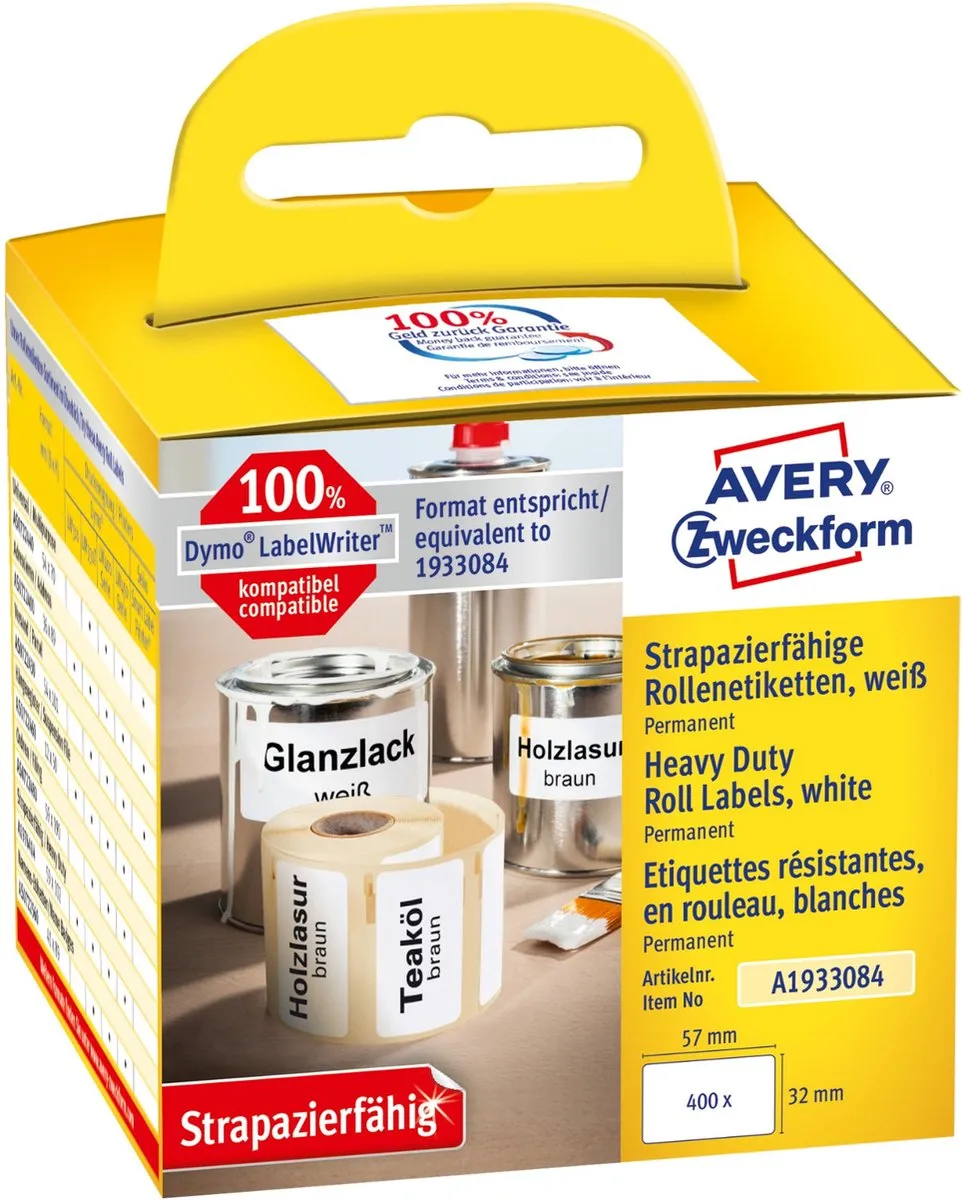 Avery Etiketten op rol A1933084