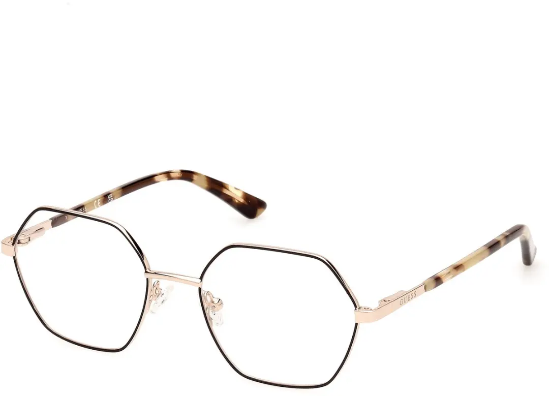 Guess GU8275 Shiny pale gold 47/17/135 TEEN Brilmonturen