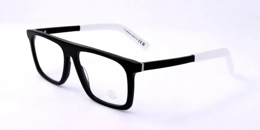 Moncler ML5206 Shiny black 55/15/145 MAN Brilmonturen