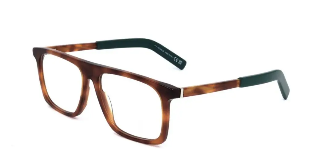 Moncler ML5206 Dark havana 55/15/145 MAN Brilmonturen