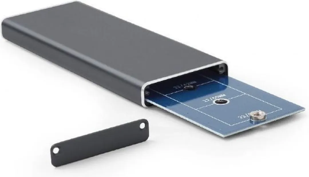 Gembird M.2 SSD Behuizing EE2280-U3C-01 - USB 3.0 - Zwart