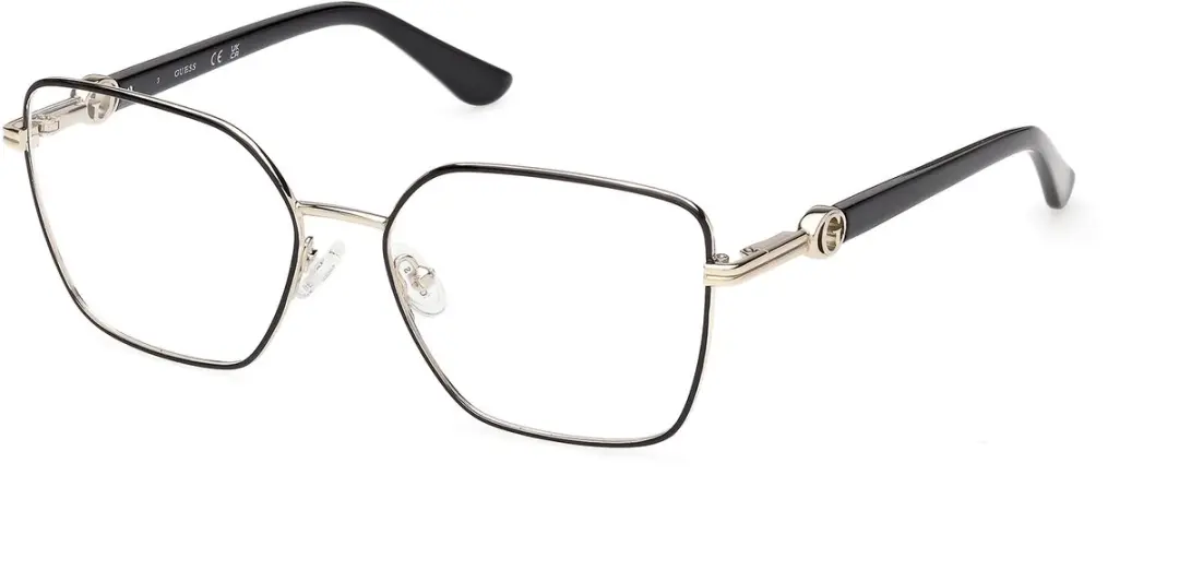 Guess GU50313 Shiny black 53/16/140 WOMAN Brilmonturen