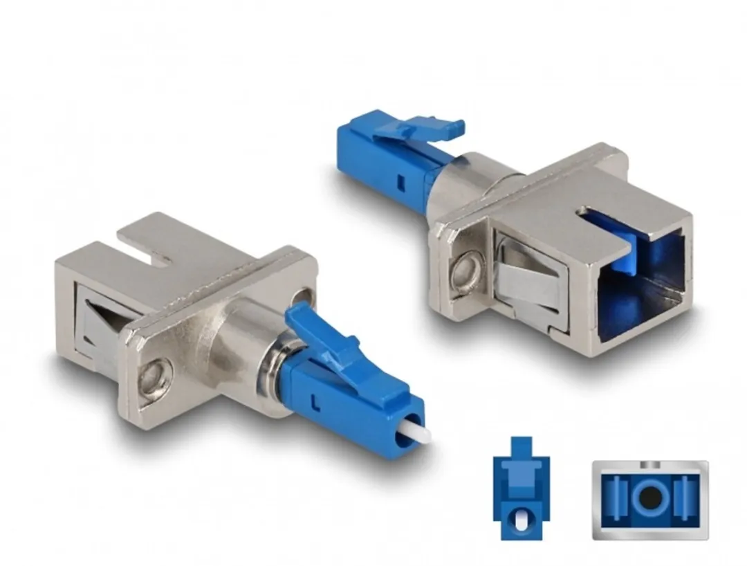 Delock Optical Fiber Hybrid Coupler LC-SC