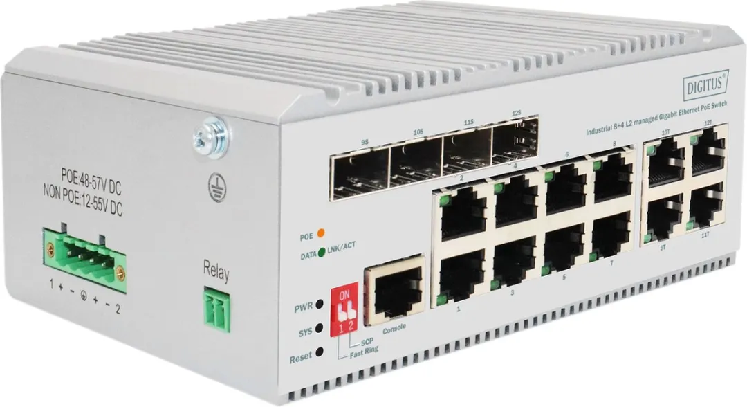 Digitus DN-651139 Managed Netwerkswitch 8x PoE