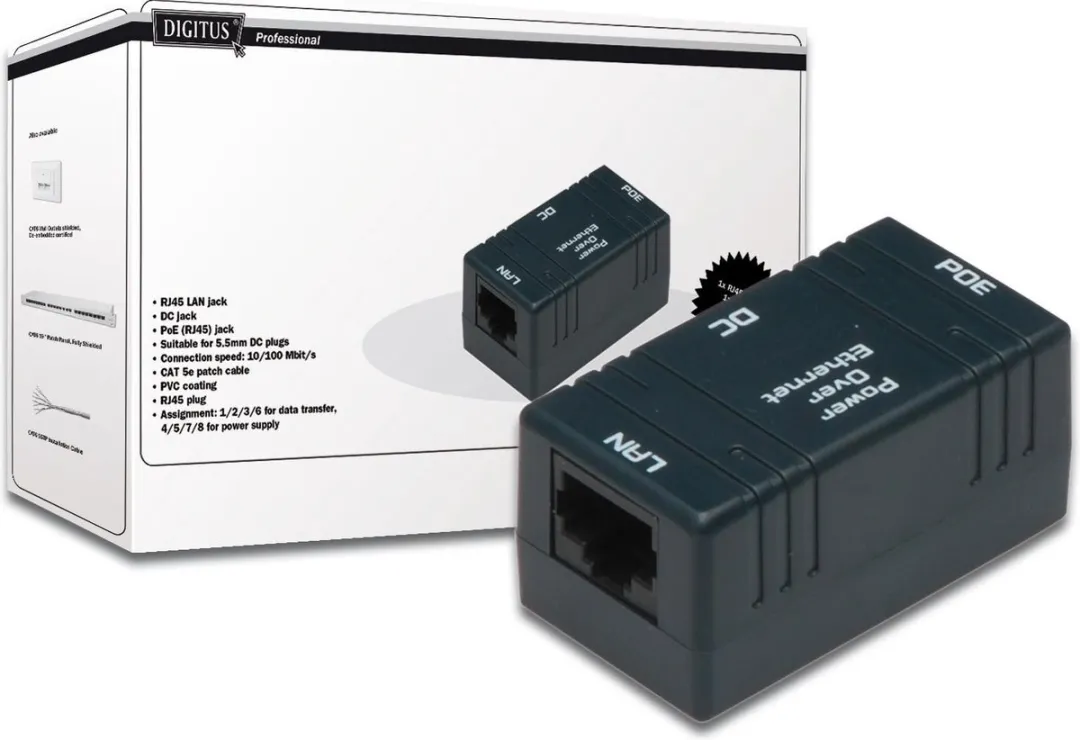 Digitus DN-95002 PoE-Injector 10/100 MBit/s