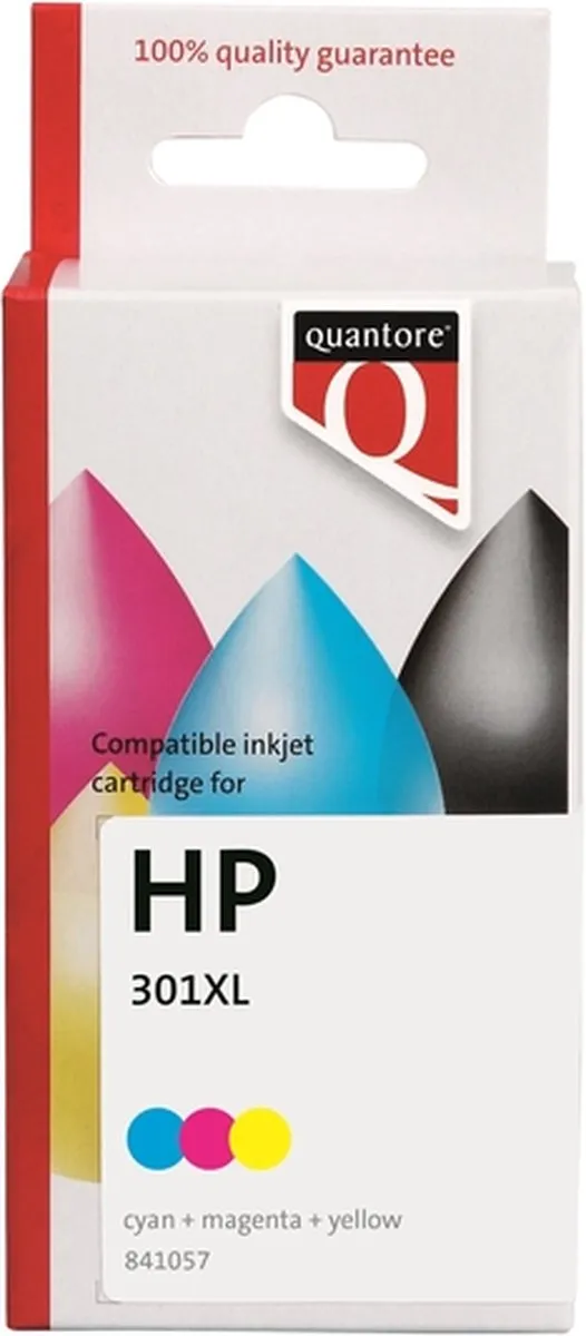 Quantore HP 301XL Inkcartridge