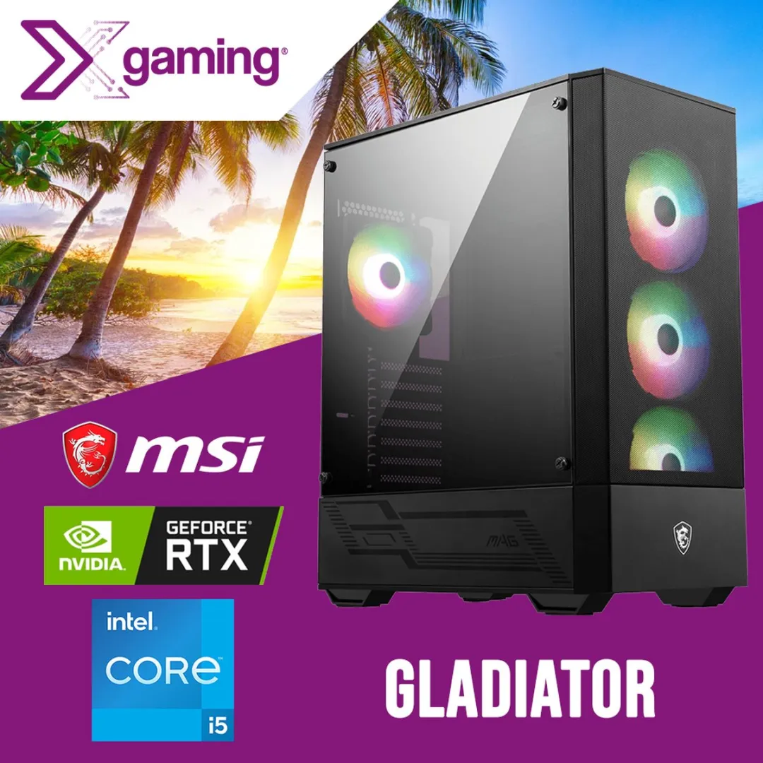 Xgaming Gaming PC - Intel i5 12400 RTX 3060 16GB 500GB SSD