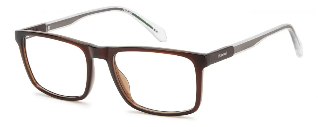 Polaroid PLD D636 Brown 55/18/132.9 MAN Brilmonturen