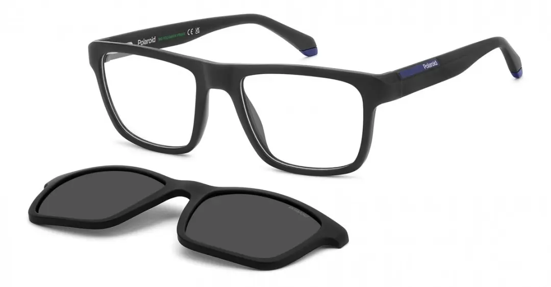 Polaroid PLD D641/C Matte black 53/19/131.1 MAN Brilmonturen