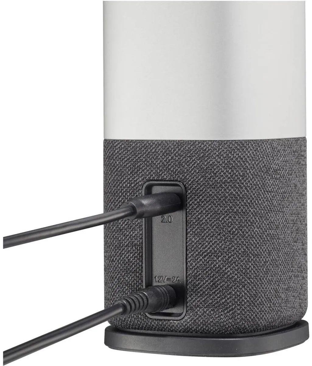 Renkforce RF-5233130 Videoconferentiesysteem 360° - Full HD - 4x Groothoekcamera - Zwart-zilver