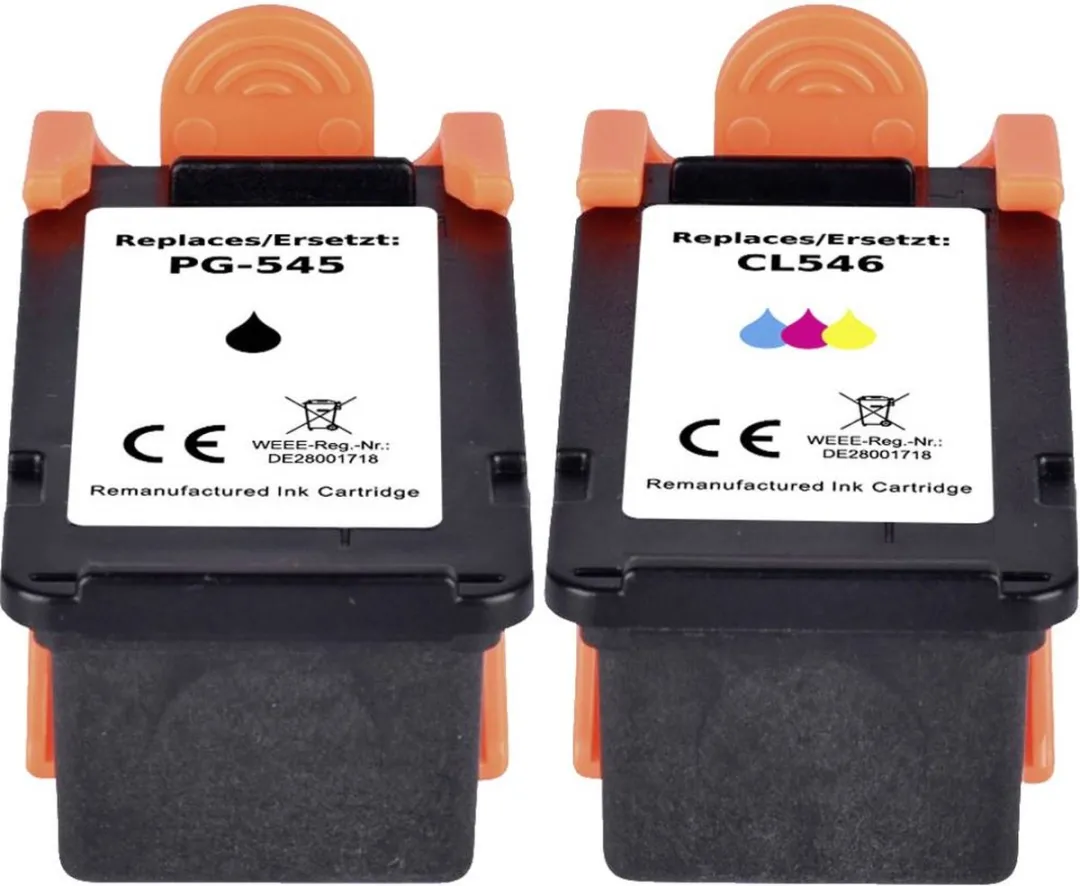 Renkforce RF-5628896 Inktcartridge Compatibel Canon PG-545 CL-546 - 4 Stuks