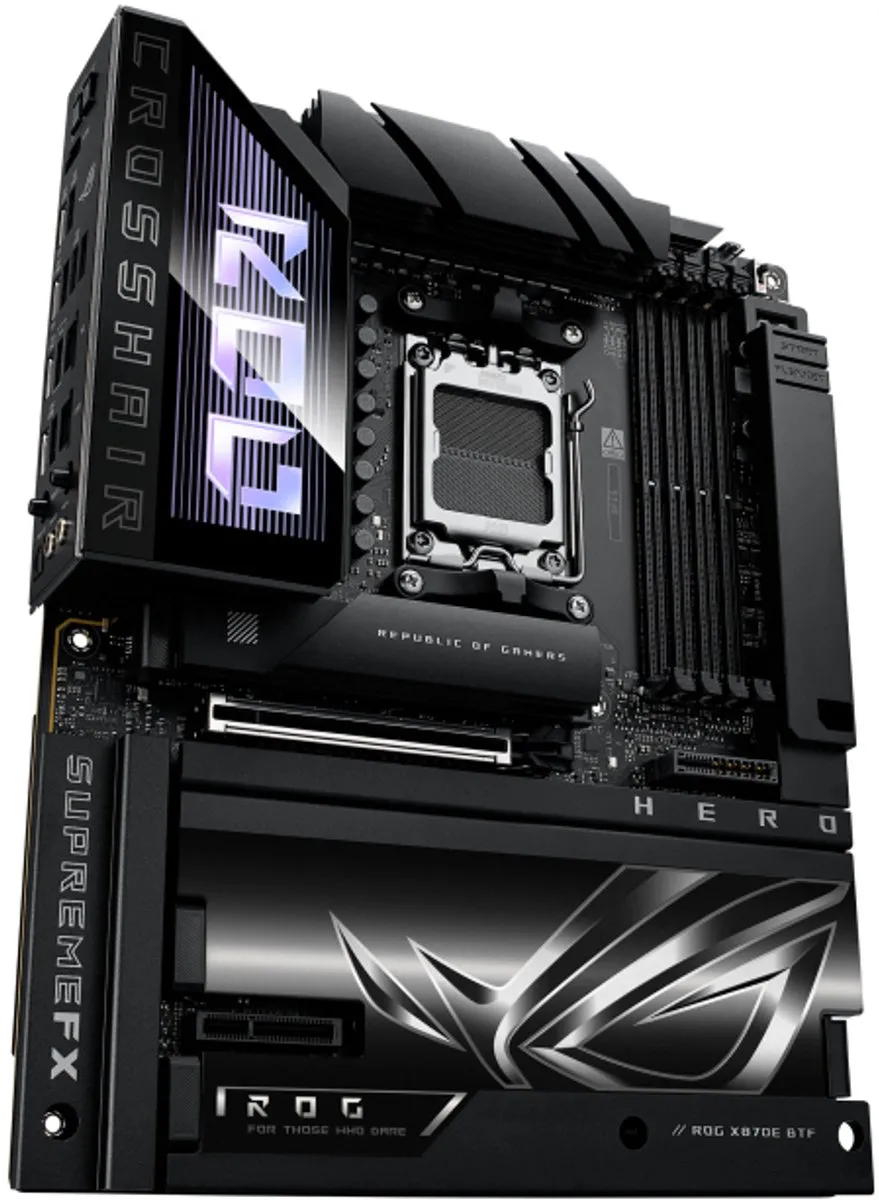 ASUS ROG CROSSHAIR X870E HERO BTF - AM5 X870E Moederbord - afbeelding 6 van 6