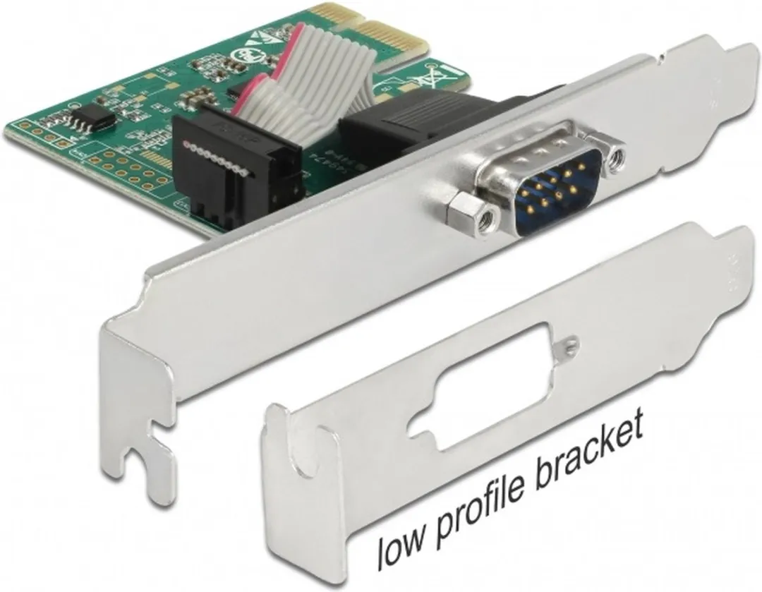 Delock 89444 PCI-Express RS232 Kaart - 1 Poort