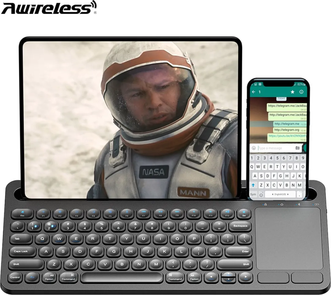 NÖRDIC KB-106 Bluetooth Toetsenbord - Zwart