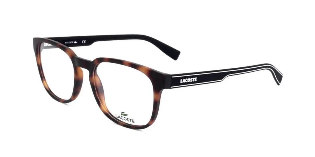 Lacoste L2896 Matte havana 54/19/145 MAN Brilmonturen